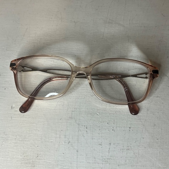 Coach HC6172 Gradient Transparent Peach Womens Eyeglasses - Picture 9 of 13